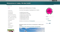 Desktop Screenshot of muetterzentrum-leipzig.de